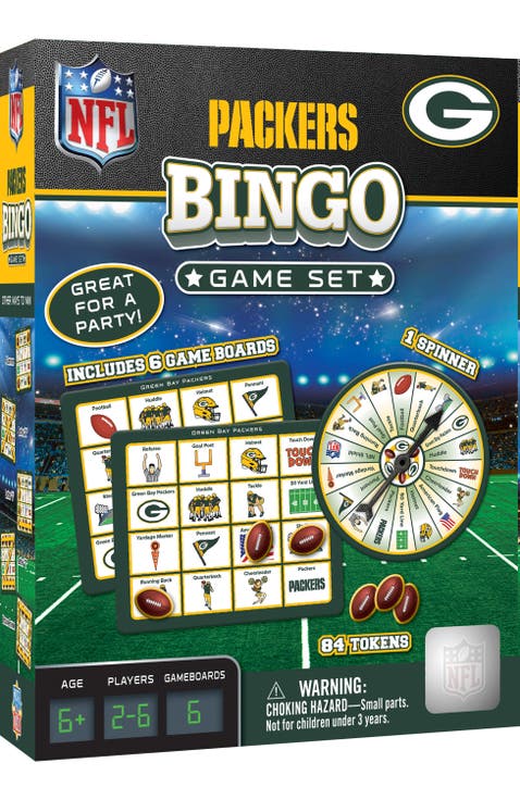 Green Bay Packers NFL Bingo Game