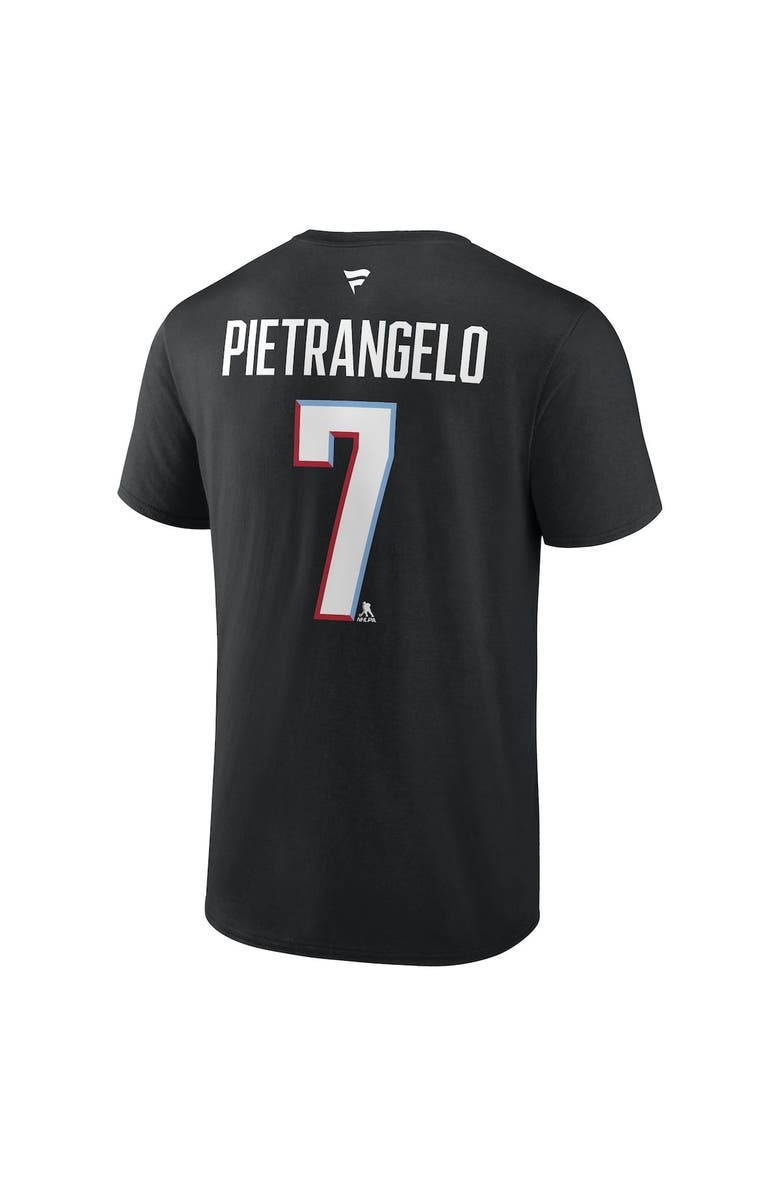 FANATICS Men's Fanatics Branded Alex Pietrangelo Black Vegas Golden Knights 2022 NHL All-Star Game Name & Number T-Shirt, Alternate, color, 