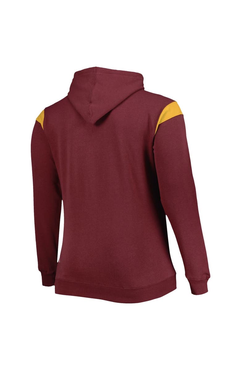 FANATICS Men's Fanatics Branded Burgundy Washington Commanders Big & Tall Call the Shots Pullover Hoodie, Alternate, color, Burgundy