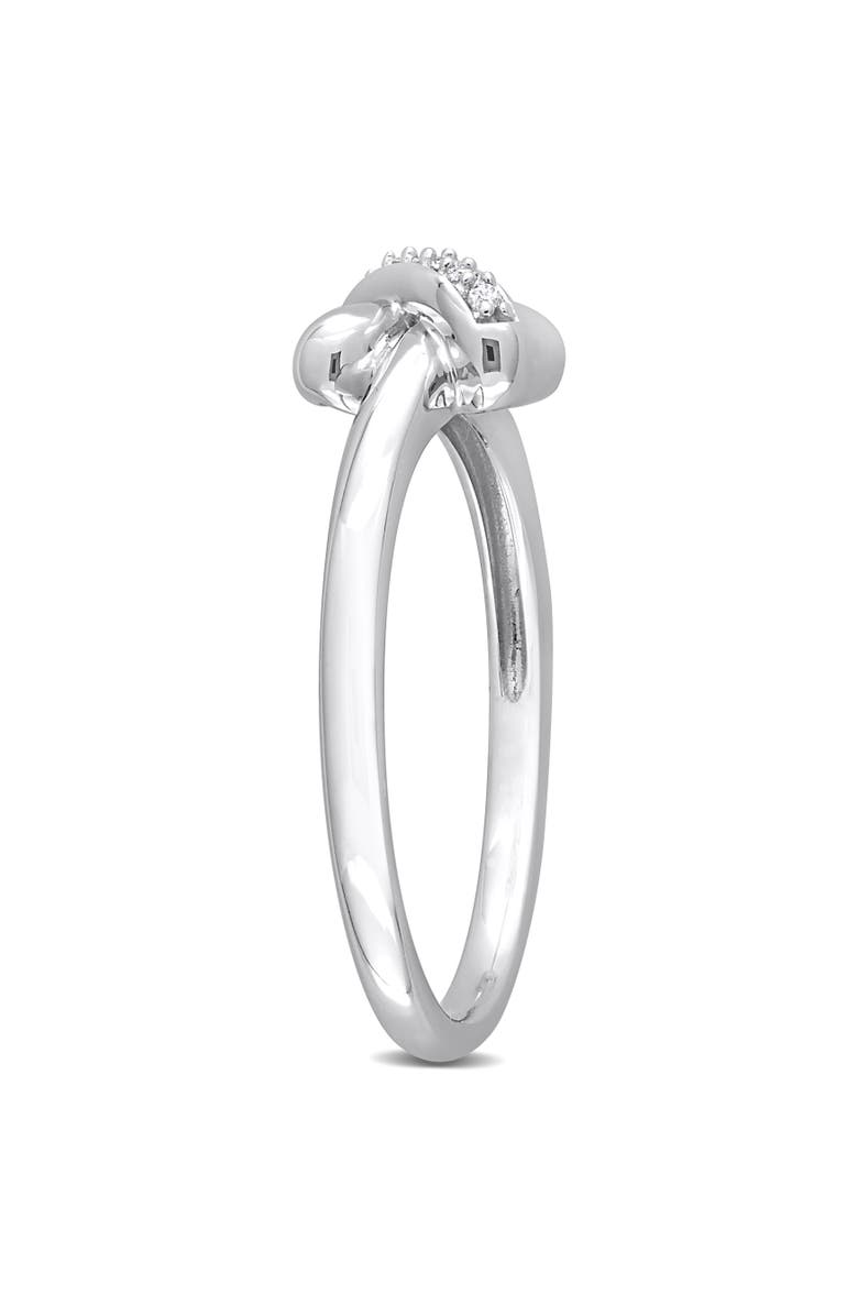 Julianna B. Diamond Accent Crossover Design Ring 14k, Alternate, color, White Gold