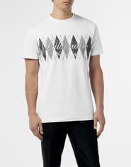 BILLIONAIRE Embroidered T-Shirt Round Neck Ss Men