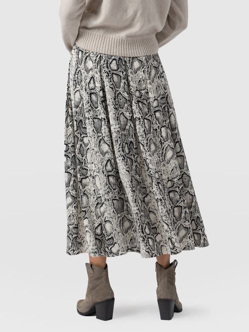 Saint And Sofia Saint + Sofia Eliza Pleated Skirt