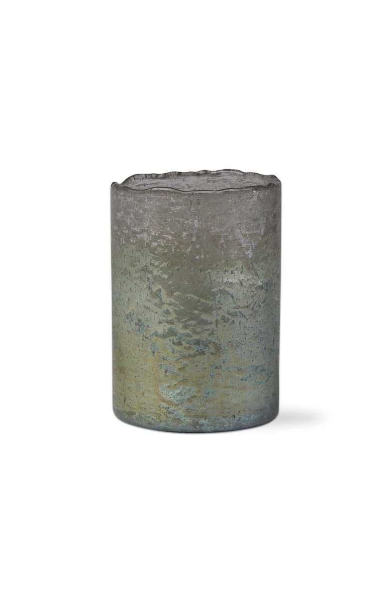 tag Medium Citronella Organic Ocean Scented Glass Candle, Main, color, Green