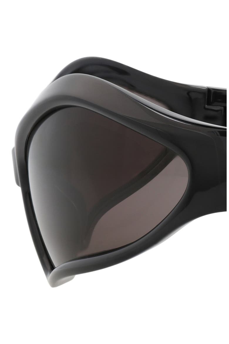 77mm Cat Eye Sunglasses, Alternate, color, BLACK BLACK GREY