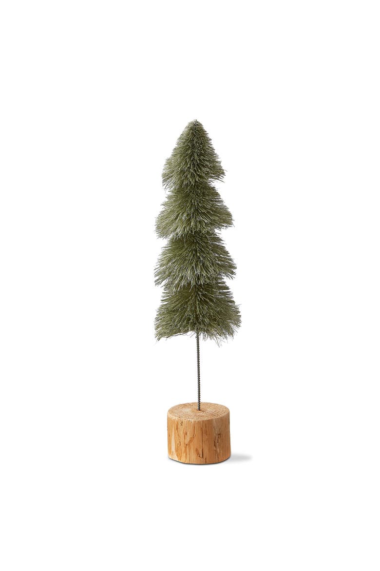 Medium Light Green Sisal Tree Sculpture Holiday Decor, Main, color, Green