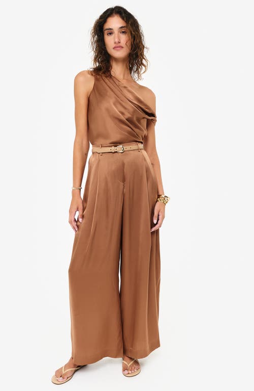 Cami Nyc Fabian High Waist Wide Leg Silk Pants