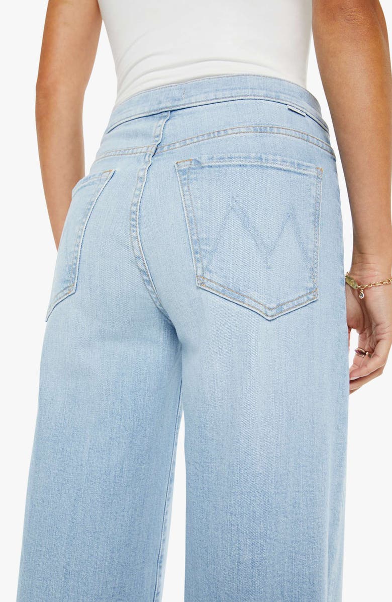MOTHER The Tab Roller Skimp Wide Leg Jeans, Alternate, color, Youre My Favorite