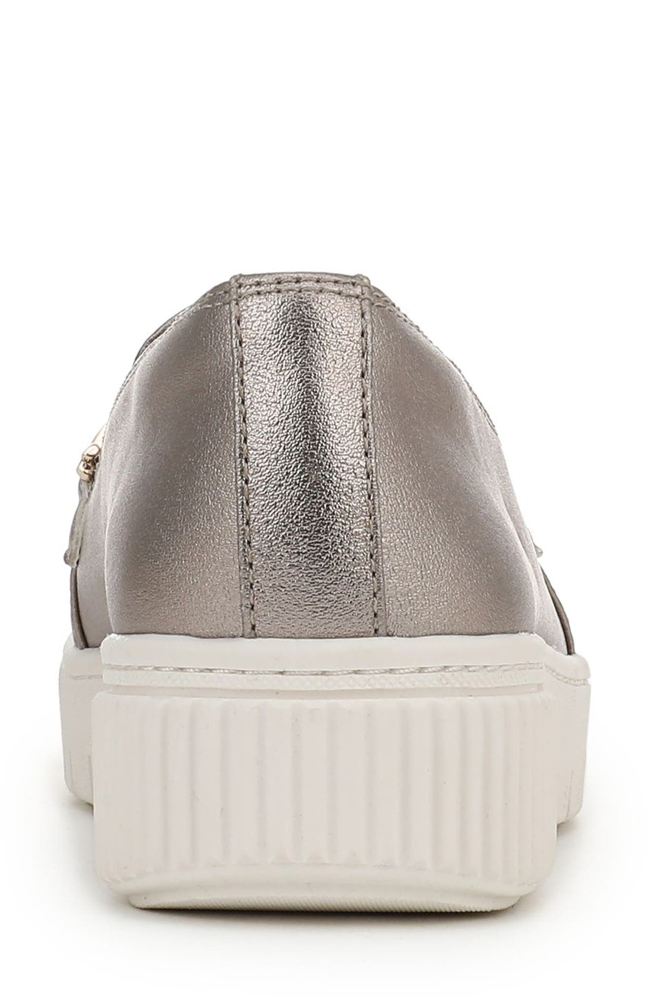 Trish Slip-On Sneaker, Alternate, color, PATINA PEWTER FAUX LEATHER
