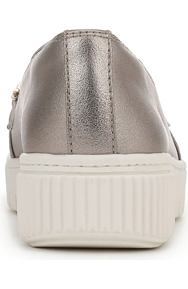 Naturalizer Trish Slip-On Sneaker, Alternate, color, Patina Pewter Faux Leather