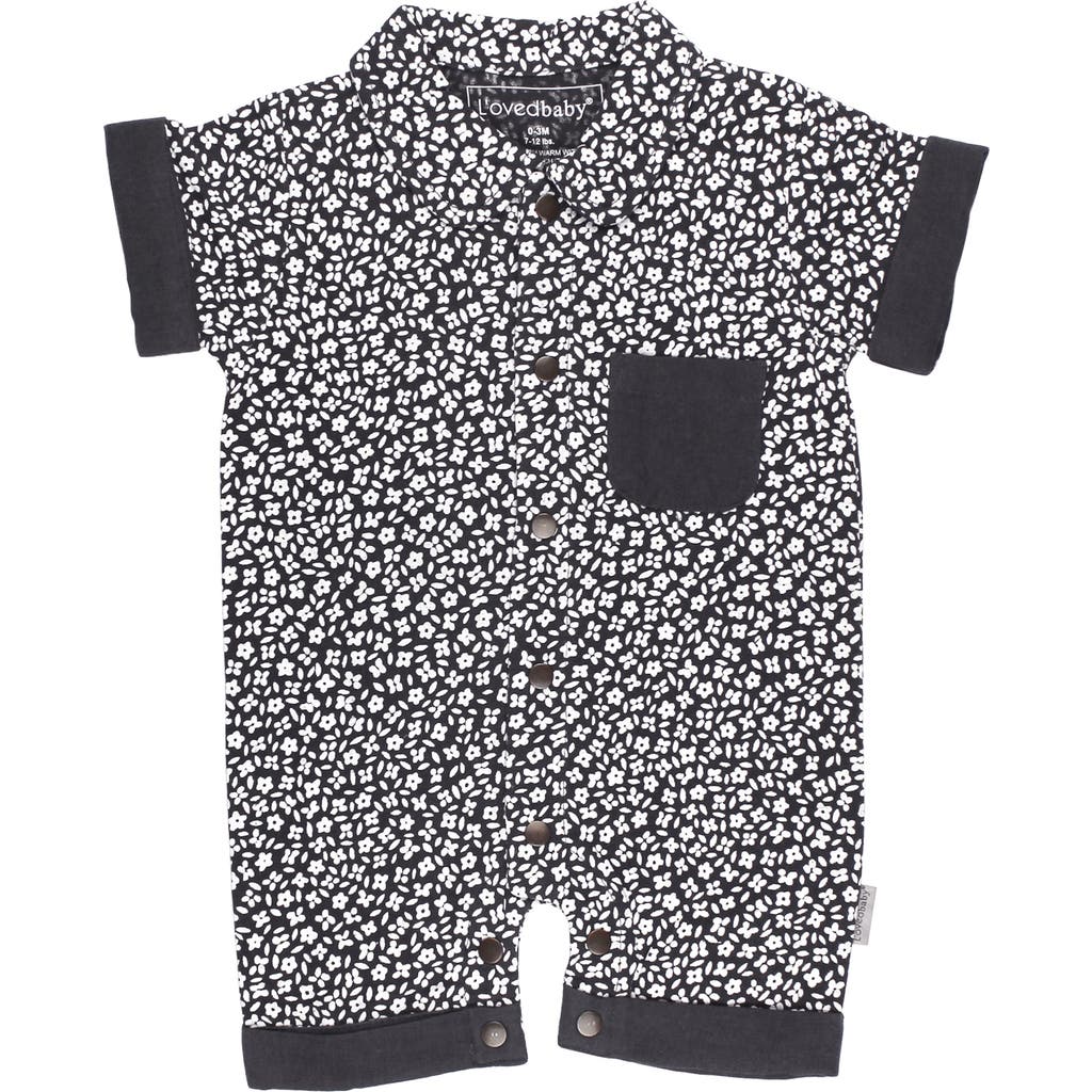 L'ovedbaby Organic Cotton Romper In Chia Floral