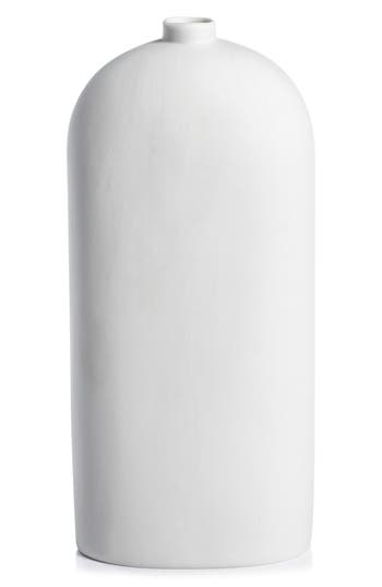 Zodax Lucca Ceramic Vase In White