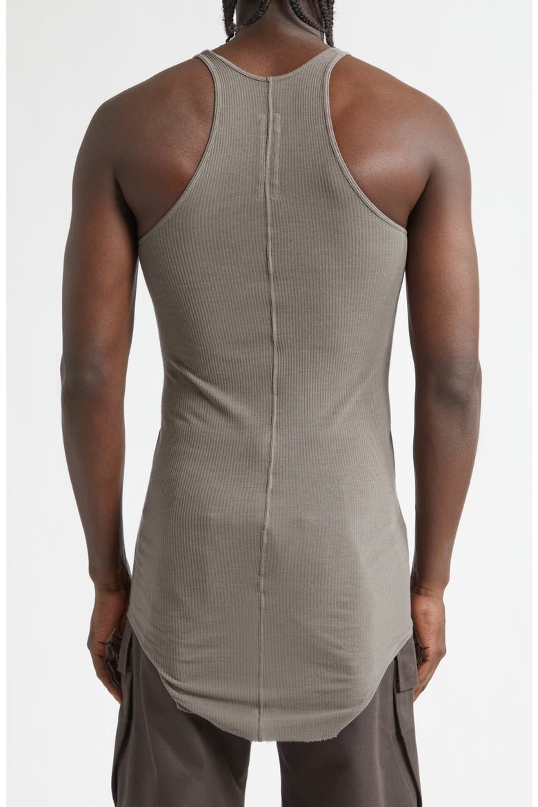 Basic Longline Cotton Rib Tank, Alternate, color, DUST