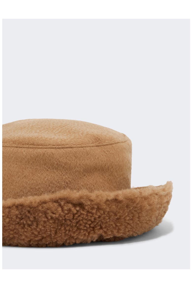 Fiducia Camel Hair Blend Bucket Hat, Alternate, color, CAMEL