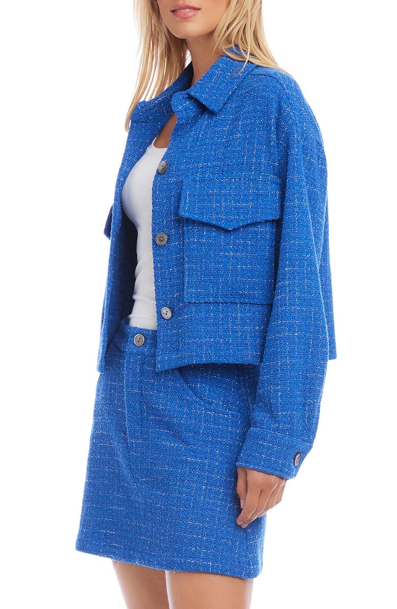 FIFTEEN TWENTY Jamie Tweed Jacket, Alternate, color, 