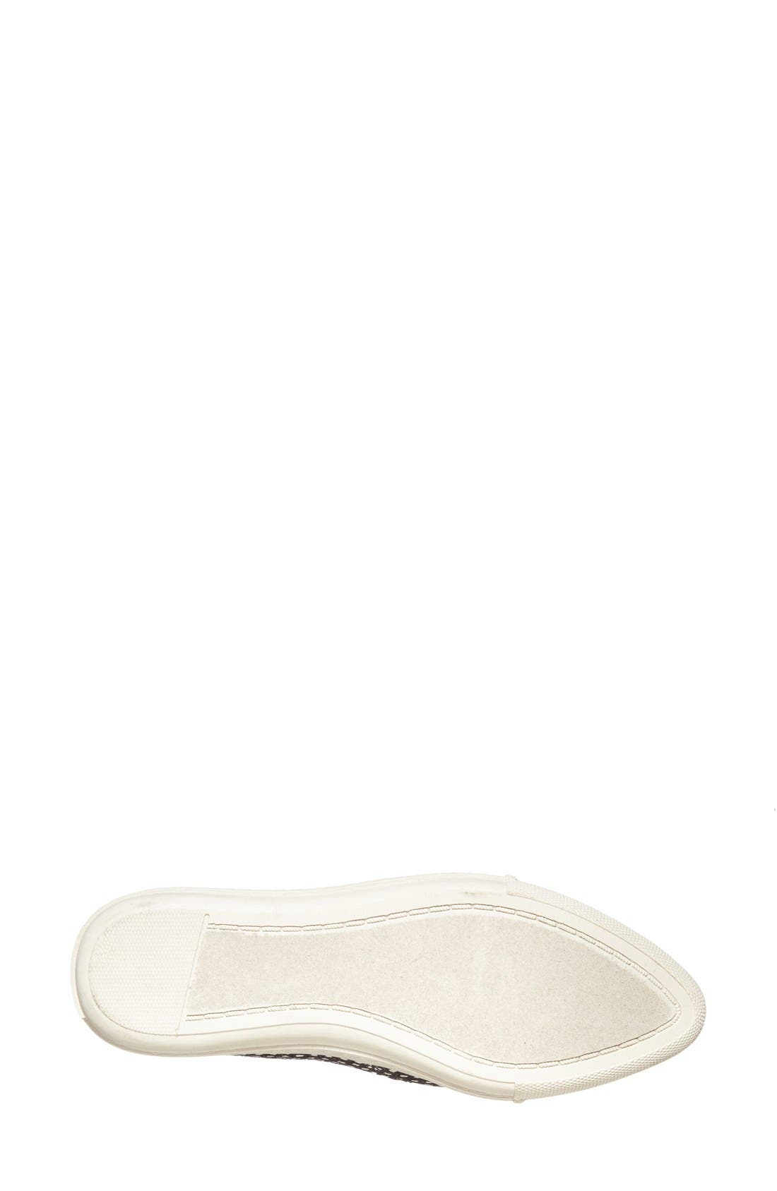 'Vicktori' Slip-On Sneaker, Alternate, color, BLACK/ WHITE SNAKE
