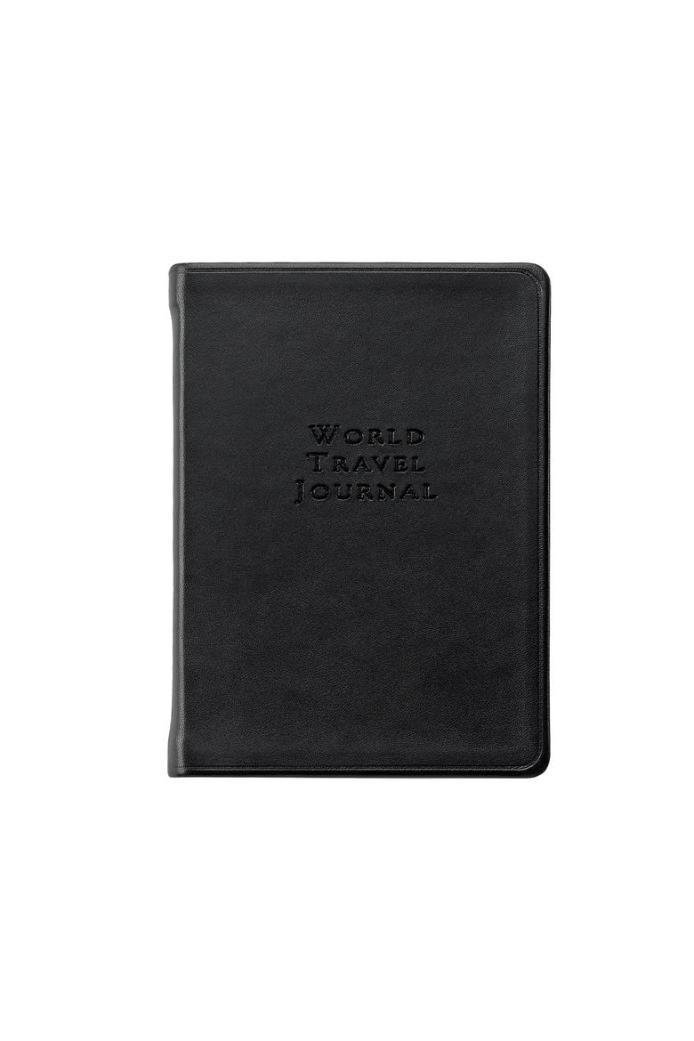 World Travel Journal, Main, color, Black