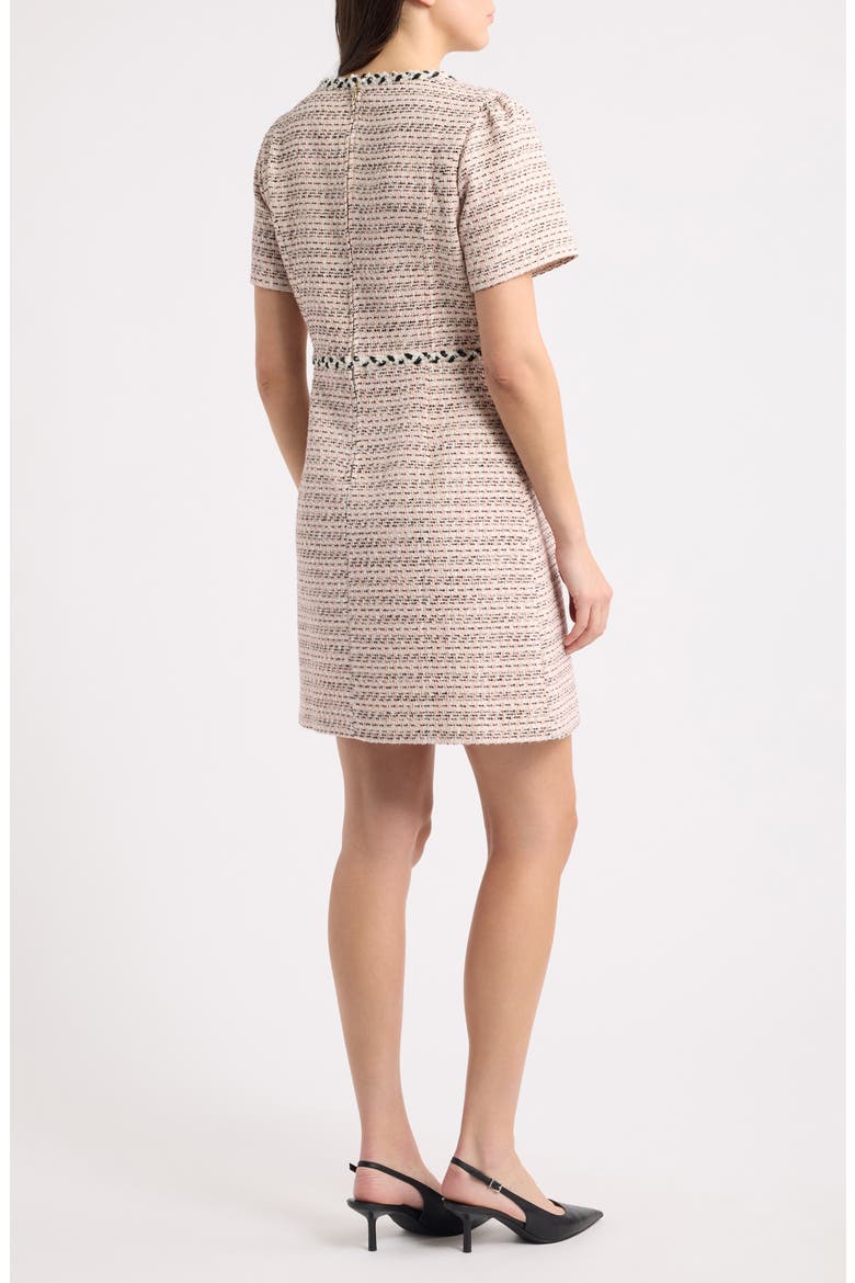 Bernette Short Sleeve Minidress, Alternate, color, FESTIVAL BLOOM