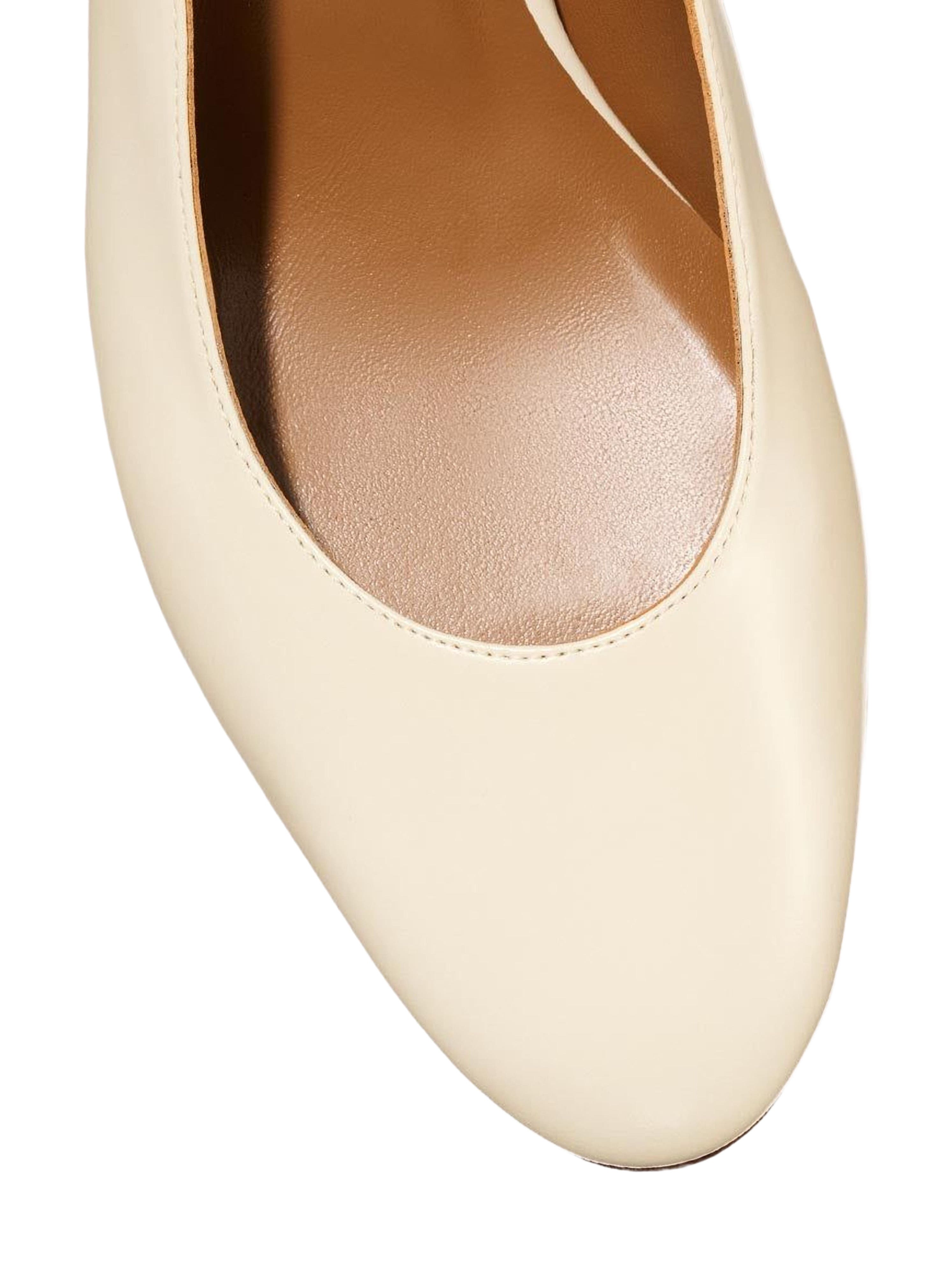 The Cluny Slingback, Alternate, color, Cream