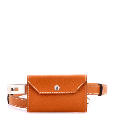Kelly Pocket Belt Leather Thin