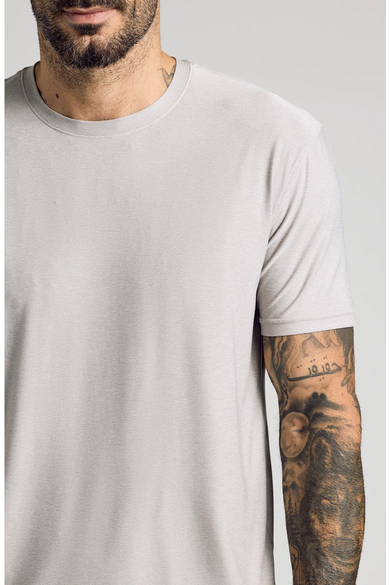 Active Trim Fit Performance T-Shirt, Alternate, color, HEATHERLIGHTGRAY