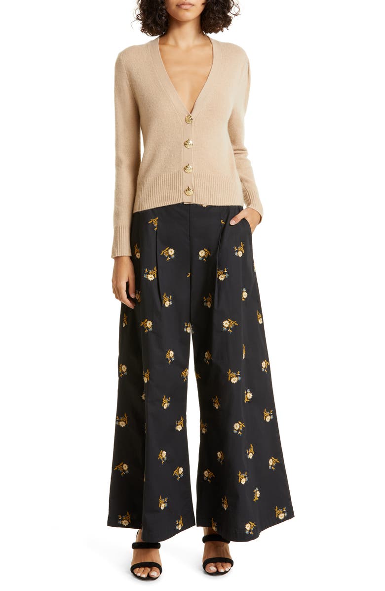 Veronica Beard Solene Cashmere Cardigan, Main, color, 