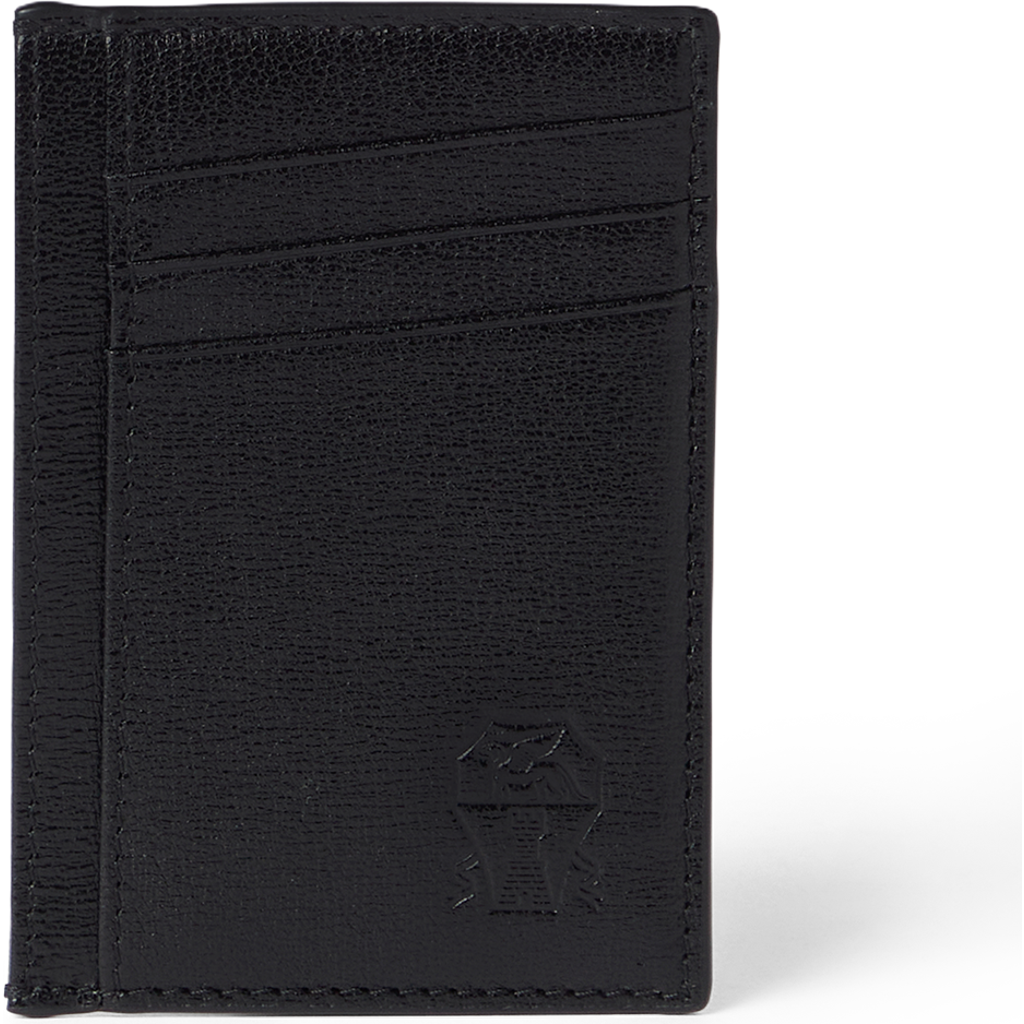 Brunello Cucinelli Capretta Card Holder In Black