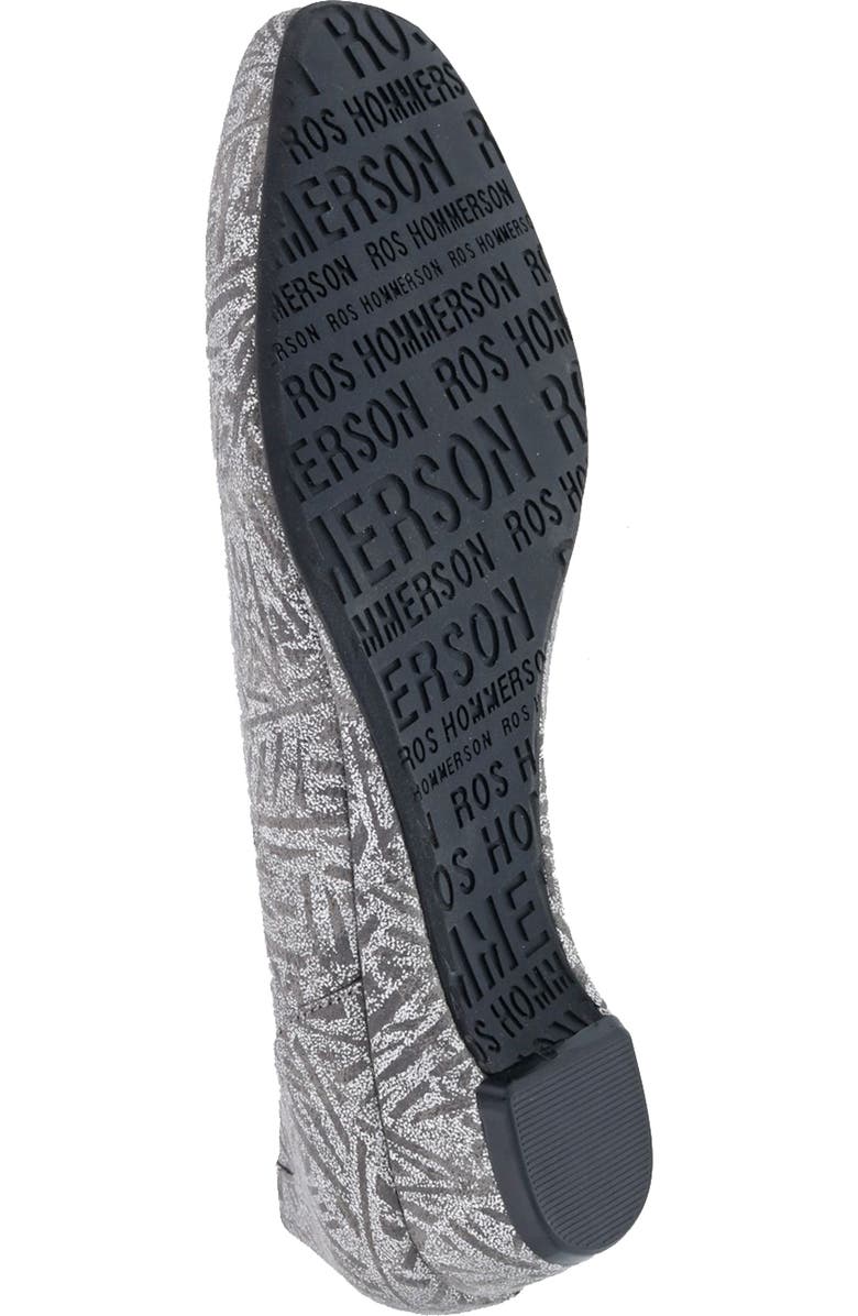 Ros Hommerson Tabitha Pump, Alternate, color, Pewter Textile