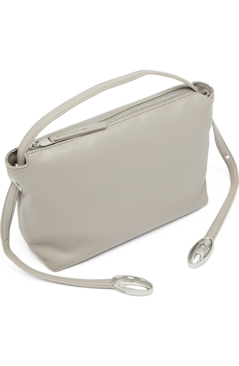 DIESEL<sup>®</sup> D-Rop Leather Shoulder Bag, Alternate, color, Grey