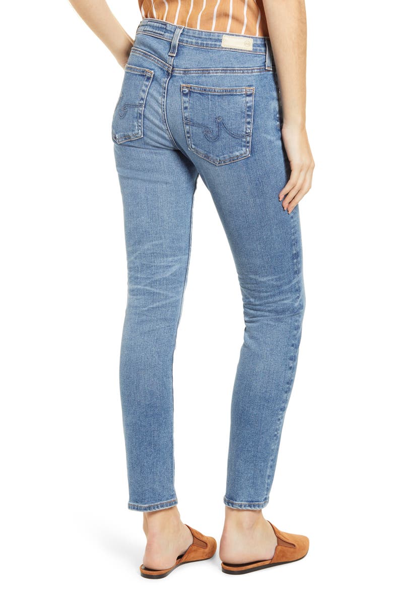 Prima Low Rise Ankle Cigarette Jeans, Alternate, color, 16 YEARS ELECTRIFY