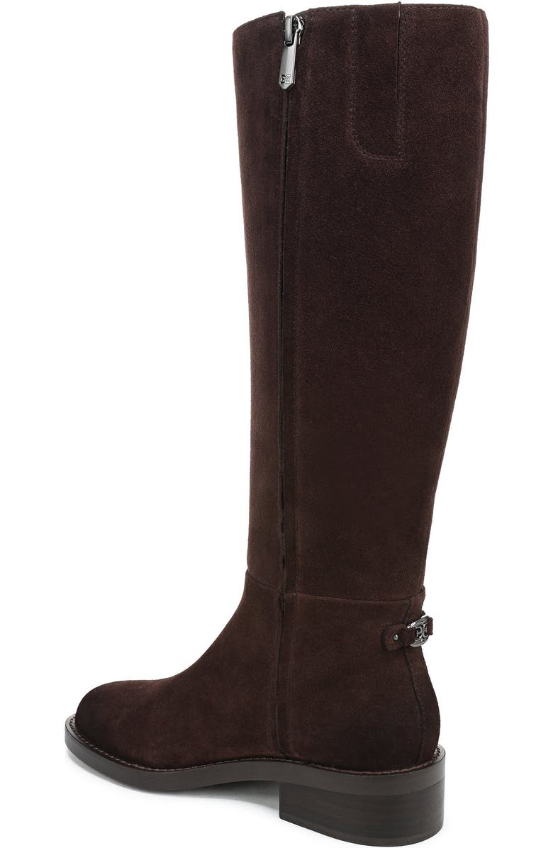 Sam Edelman Milla Knee High Boot, Alternate, color, Cafe Noir Suede