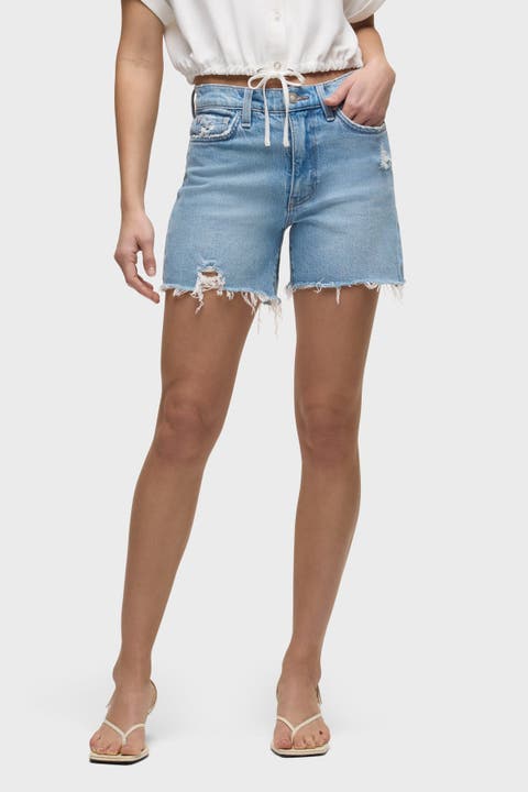 devon high-rise boyfriend short