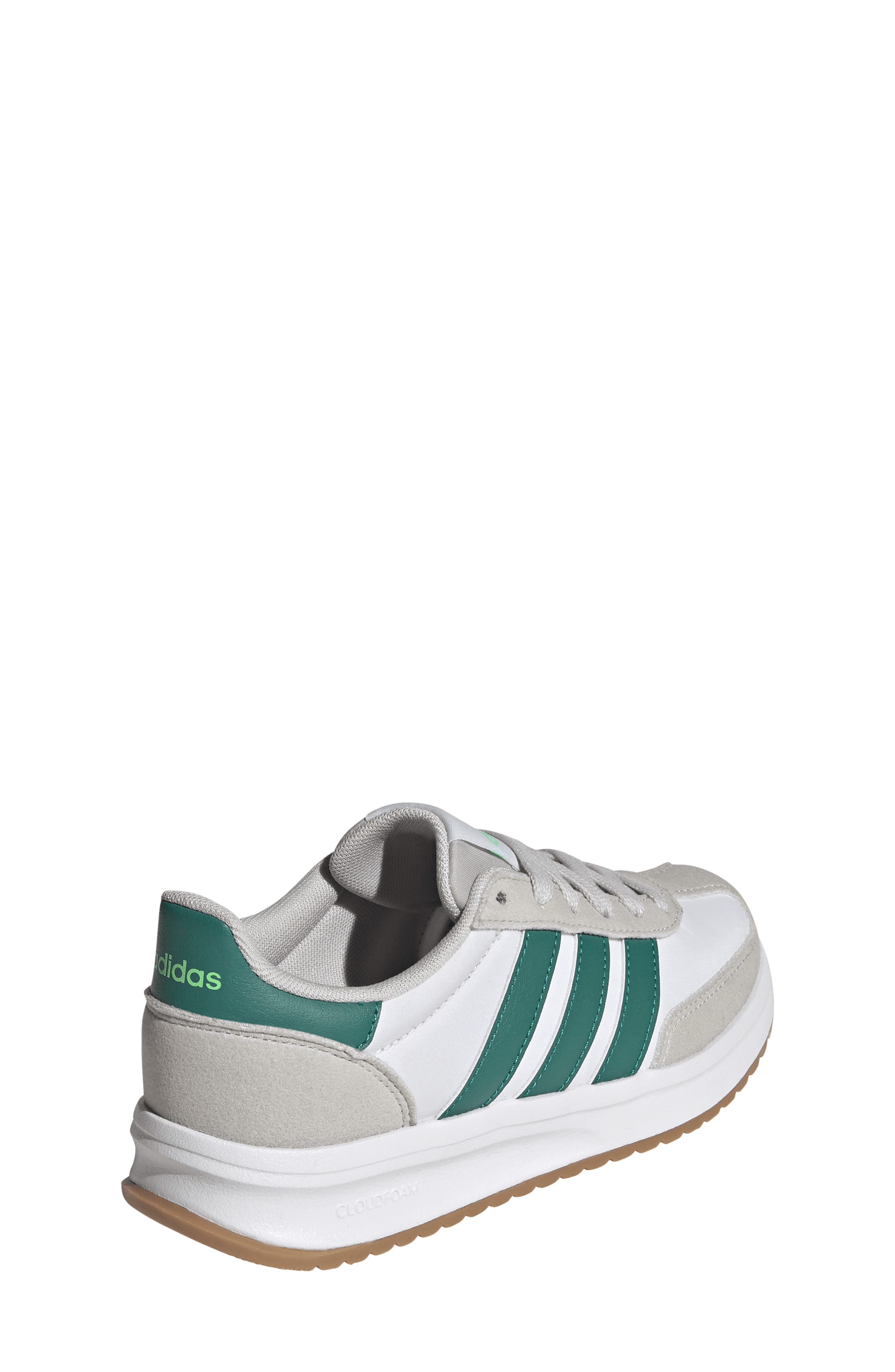 Kids' Run 70s 2.0 Running Shoe, Alternate, color, GREY/ GREEN/ WHITE