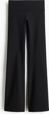 H&M Low Waist Flared Sports Leggings With Softmove