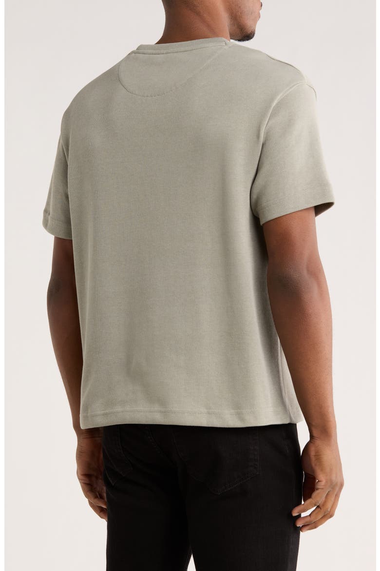 Heavyweight Knit T-Shirt, Alternate, color, GREEN