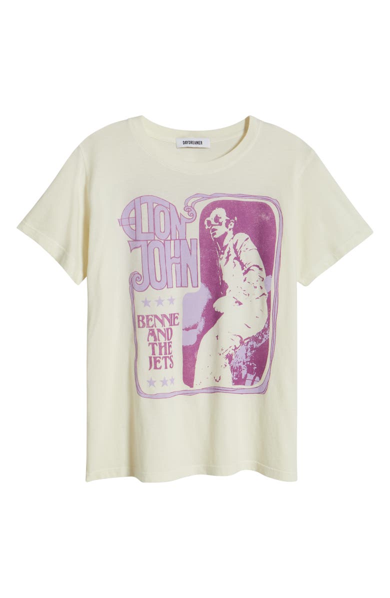 Daydreamer Elton John Bennie & the Jets Cotton Graphic T-Shirt, Alternate, color,