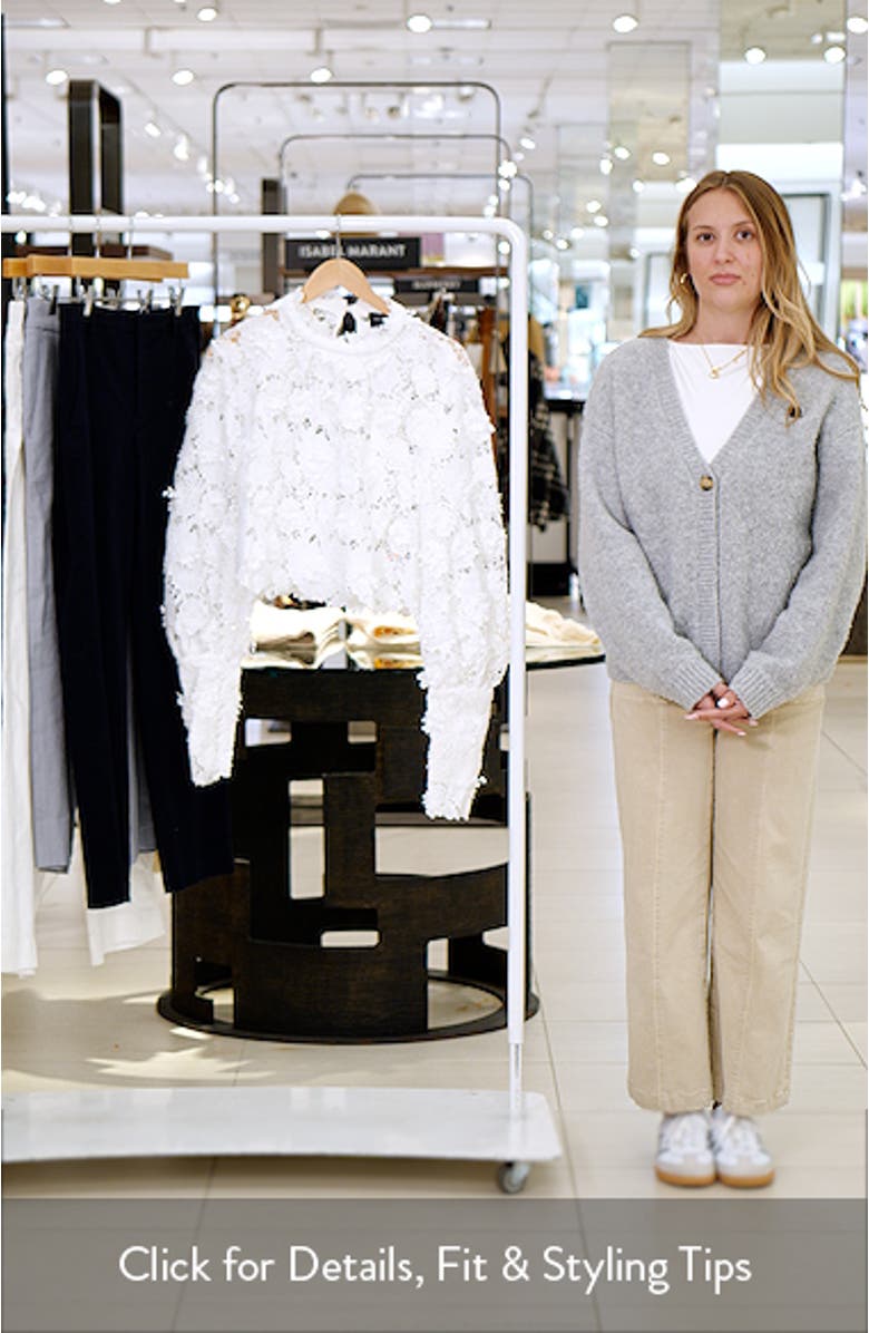 Georgia Lace Long Sleeve Top, sales video thumbnail