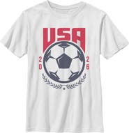 Lost Gods Boy's Lost Gods USA Soccer Ball 2026  Graphic T-Shirt