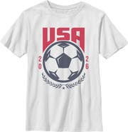 Lost Gods Boy's Lost Gods USA Soccer Ball 2026 Graphic T-Shirt
