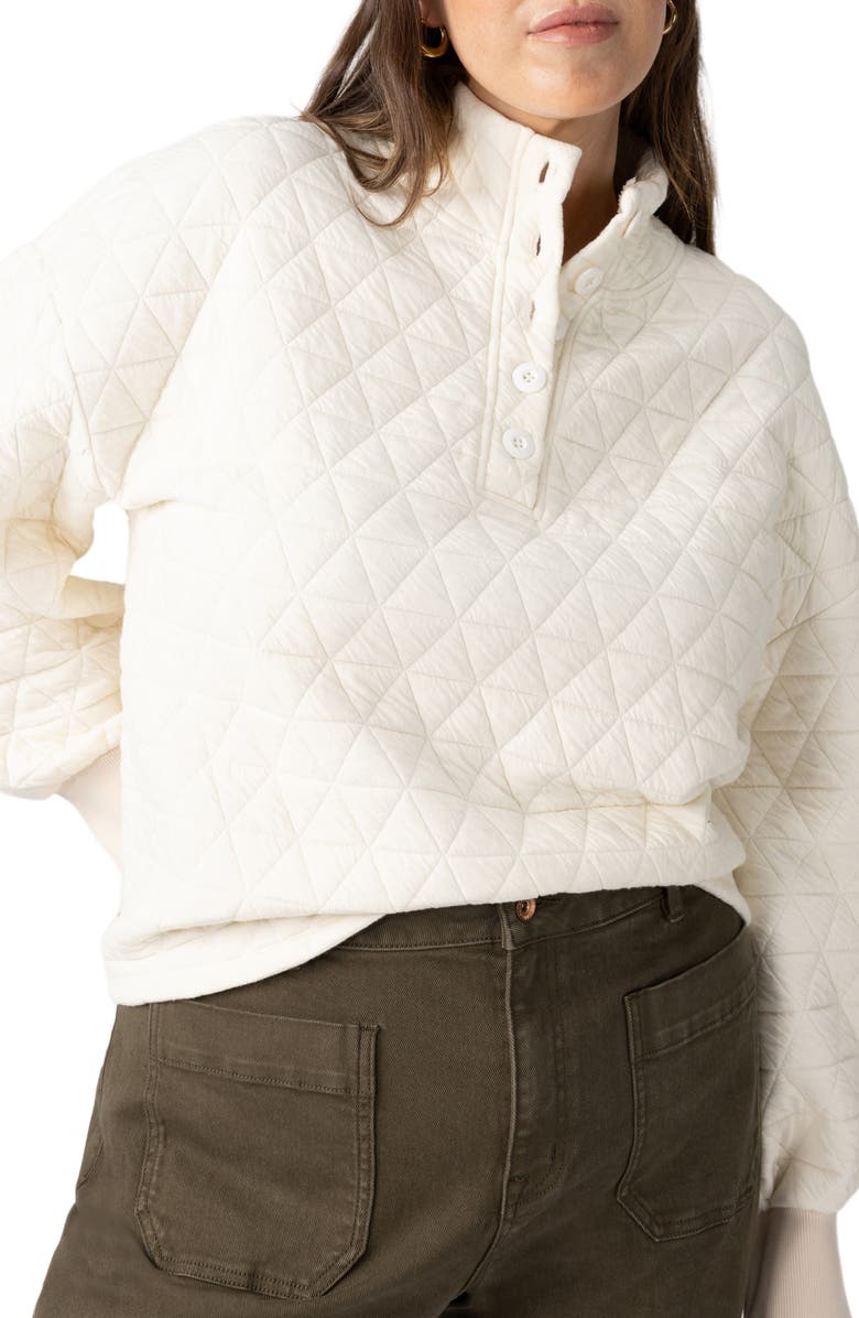 Sanctuary Quilted Popover Jacket, Main, color, 
