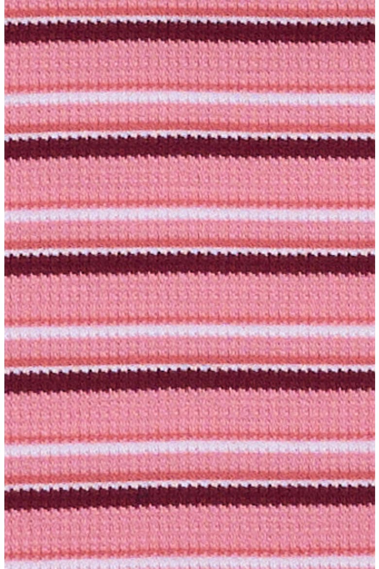 Kids' Stripe Rib Midi Skirt, Alternate, color, PINK STRIPE