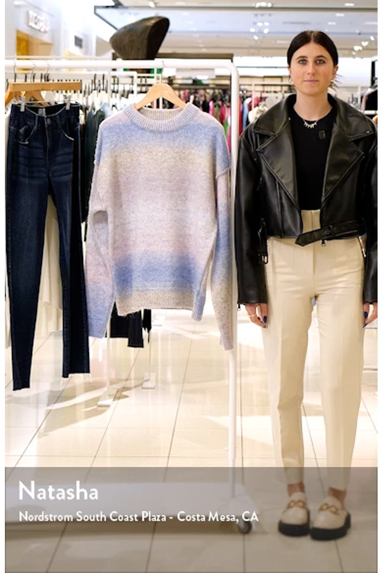 Ombré Stripe Sweater video