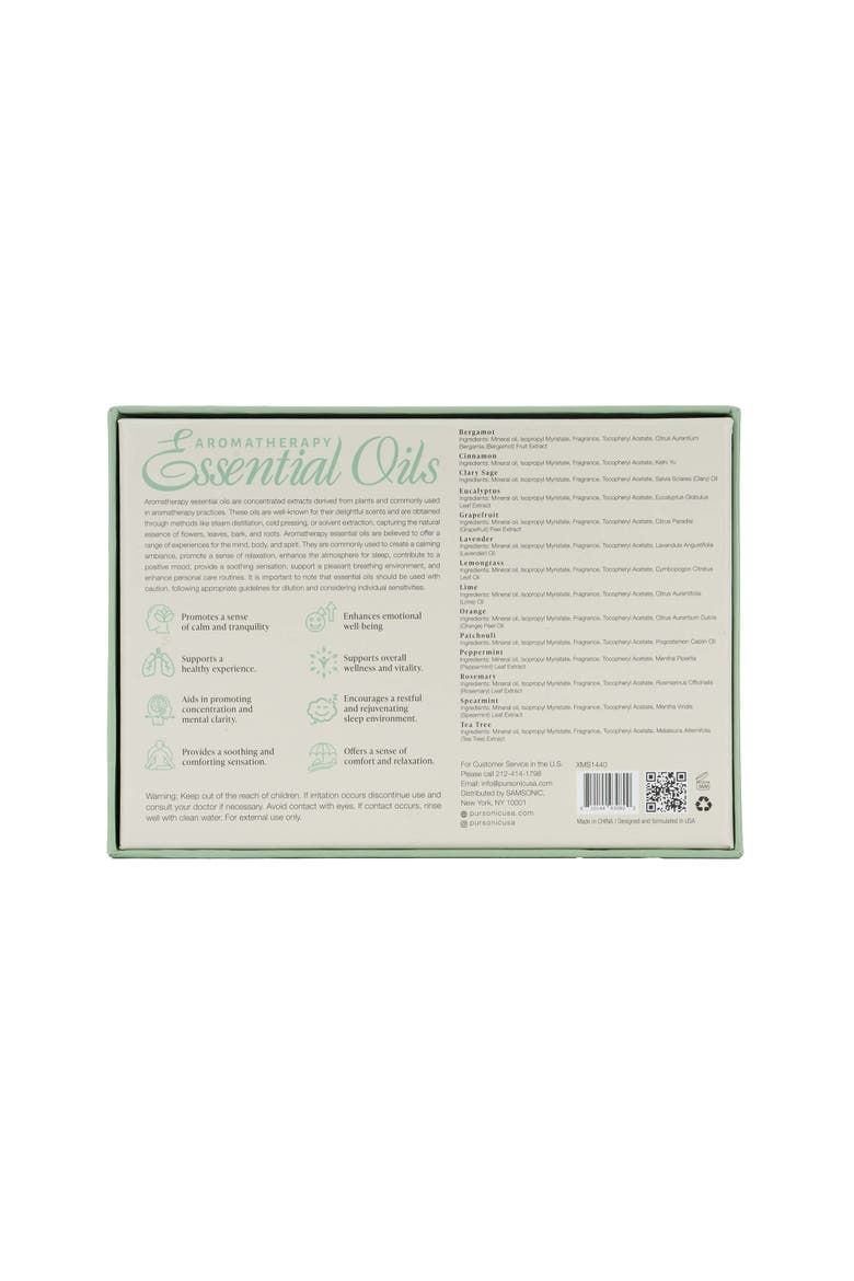 Seasonal Scents Christmas Essential Oils Collection, Alternate, color, Green
