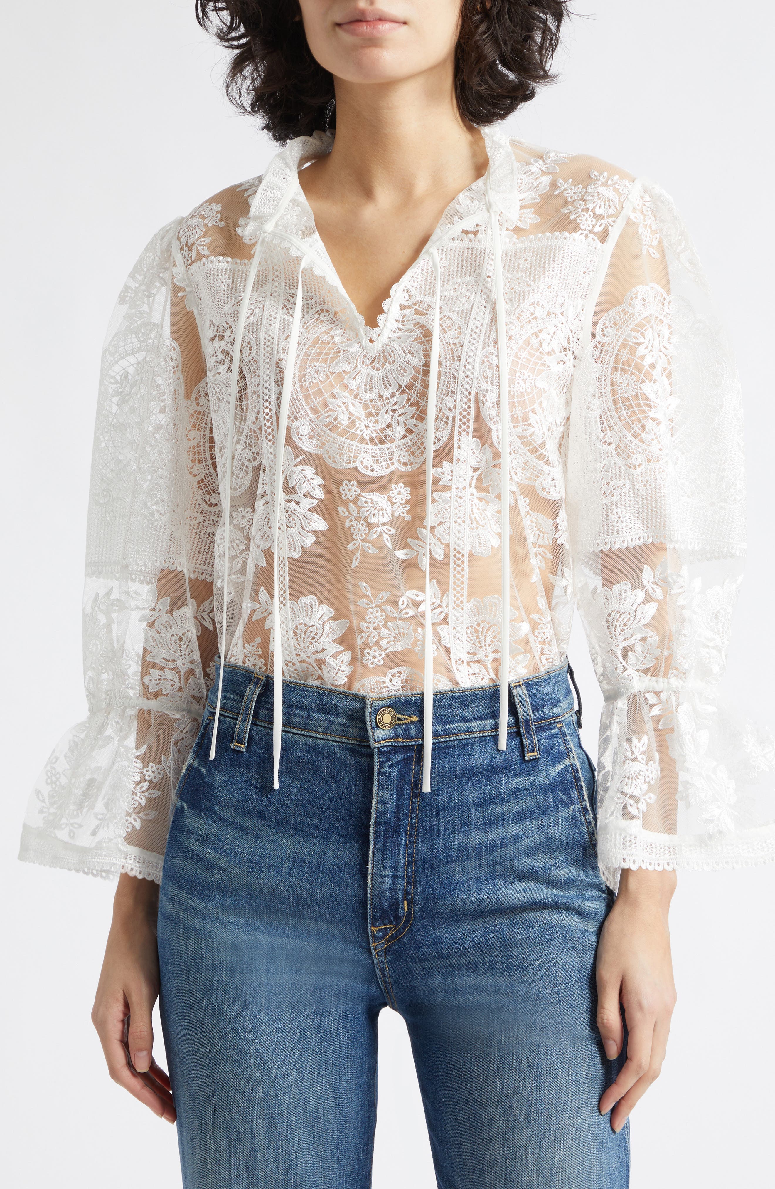 Demi Lace Top