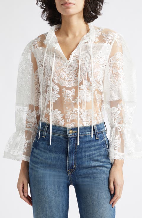 Demi Lace Top