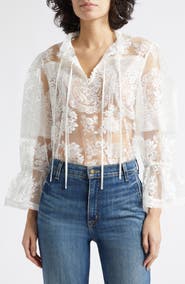 Reiss Demi Lace Top