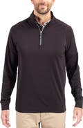 Cutter & Buck Adapt Knit Quarter Zip Pullover