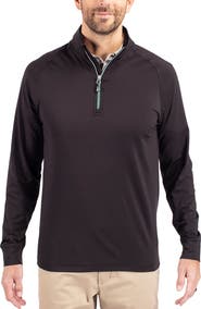 Cutter & Buck Adapt Knit Quarter Zip Pullover
