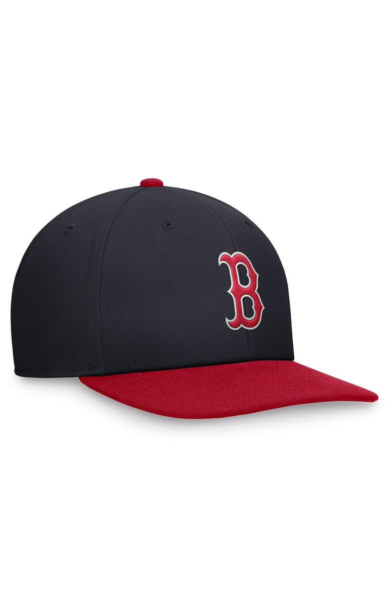 Nike Men's Nike Navy/Red Boston Red Sox Two-Tone Snapback Hat, Alternate, color, Navy
