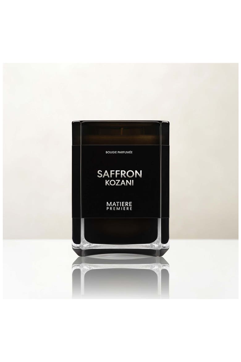 Saffron Kozani Scented Candle, Alternate, color, NO COLOR