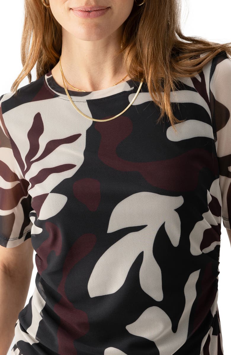 Sanctuary Perfect Mesh T-Shirt, Alternate, color, 